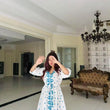 Load image into Gallery viewer, 🌿 Shez Collection – Embroidered Linen Kurta (White)* 🌿