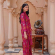 Load image into Gallery viewer, Elevate your winter style with this elegant Maroon Linen Suit!