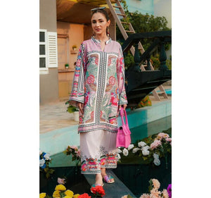 Women's Casual Wear – 2-Piece Khaddar Digital Printed Suit (Multicolor)